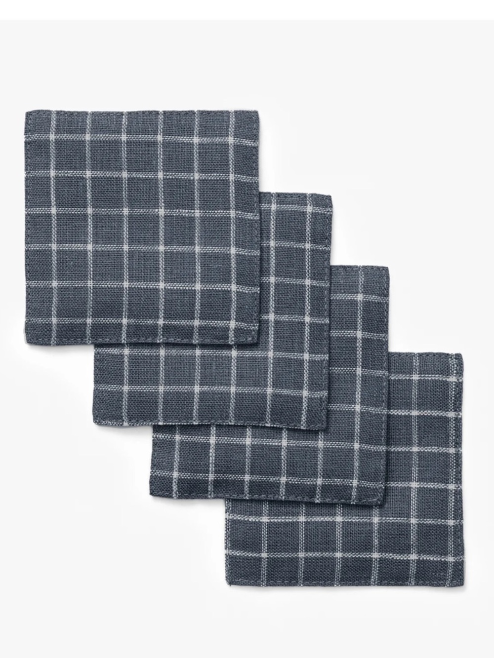 Mcgee & Co Lancaster Linen Coaster (Set of 4)